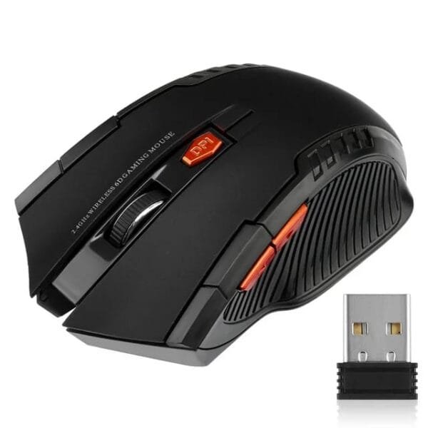 Mouse Negro Inalámbrico